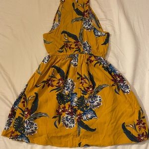 Yellow Floral Dress
